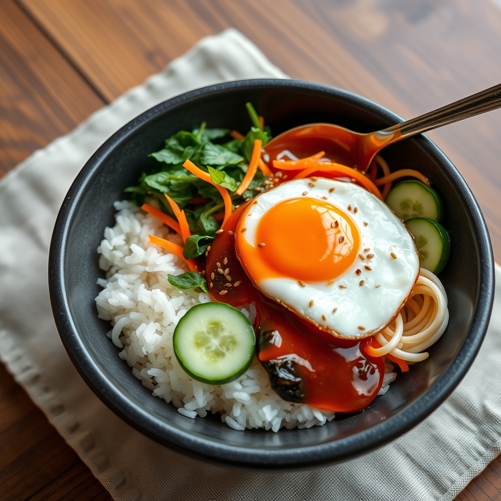 Korean Bibimbap Bowl