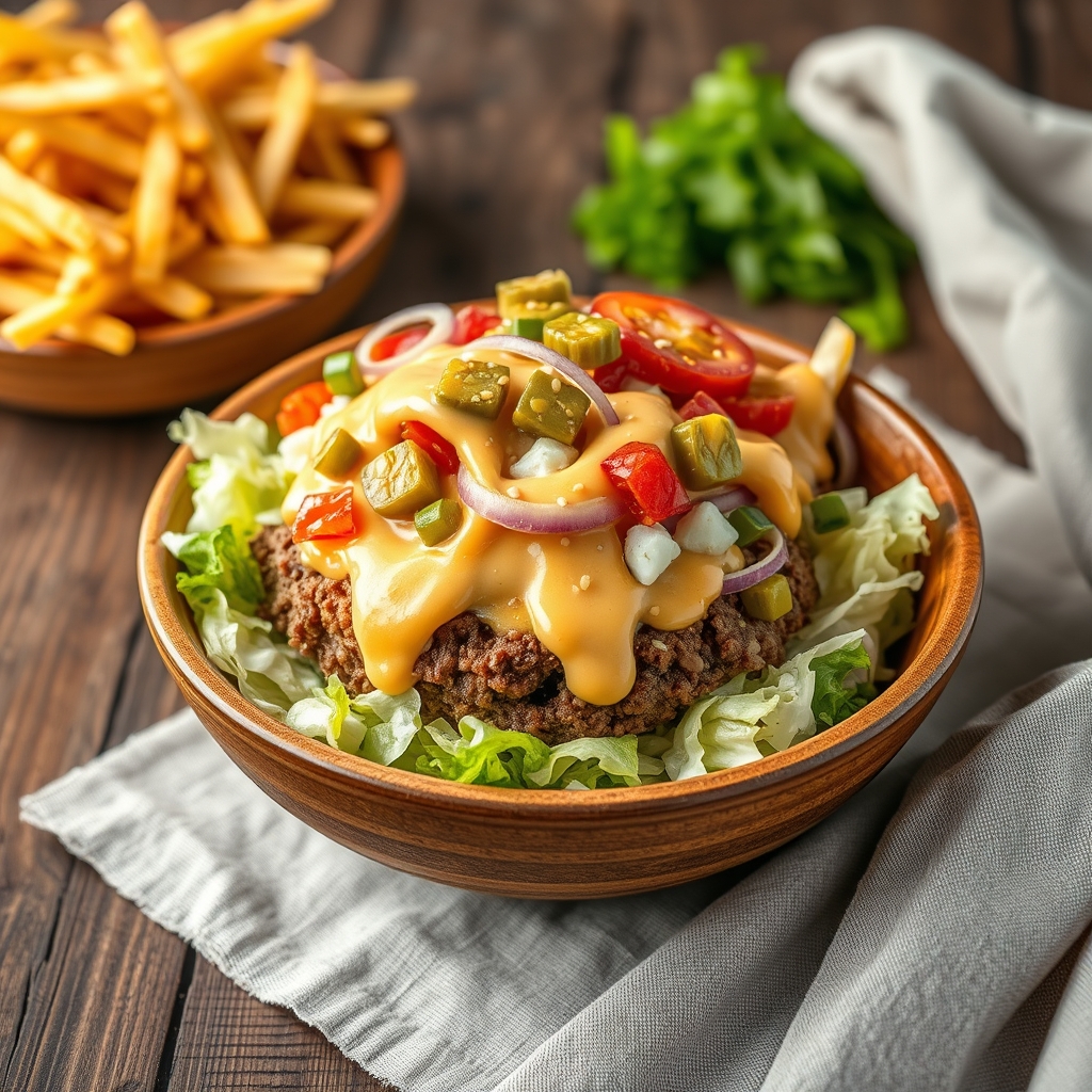 Big Mac Salad Bowl