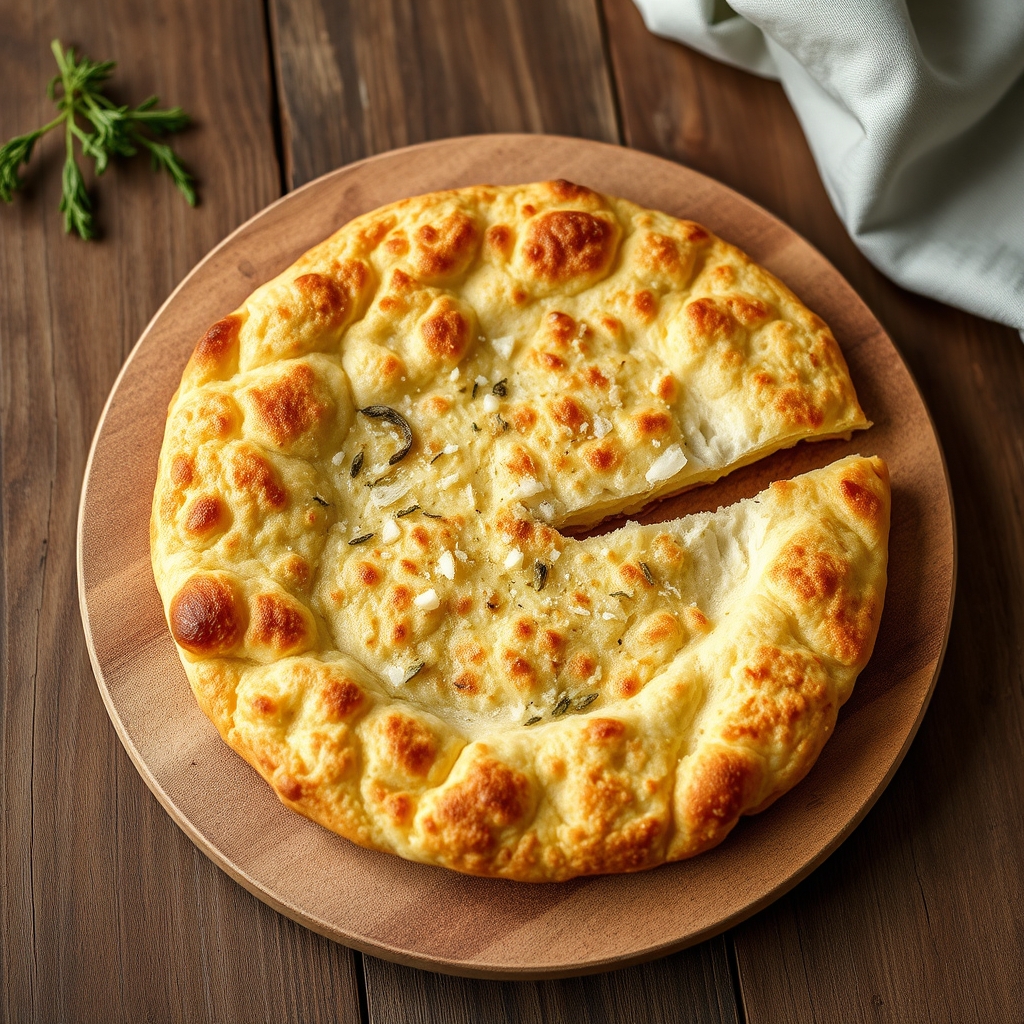 Cottage Cheese Flatbread