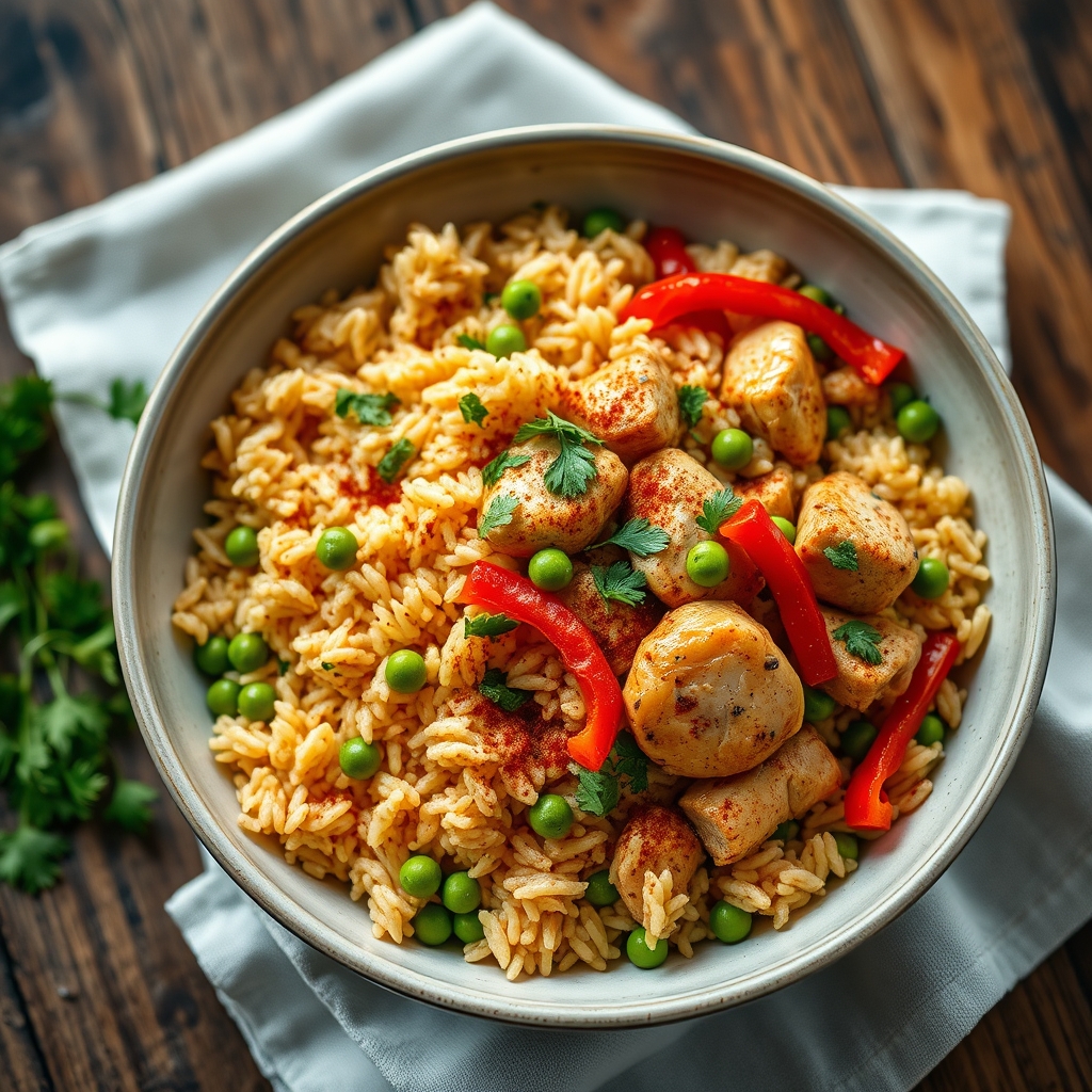 One-Pot Chicken and Rice