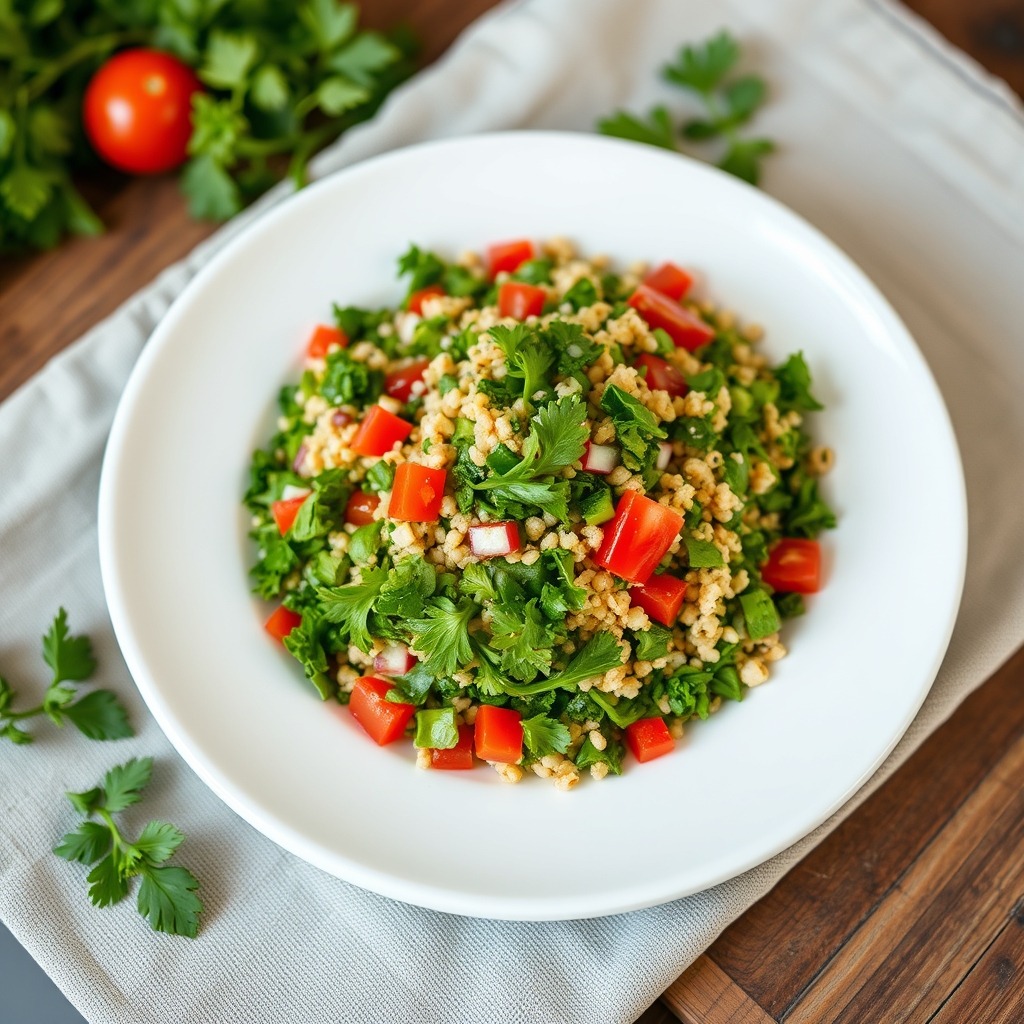 Tabbouleh — Levantine Parsley Salad