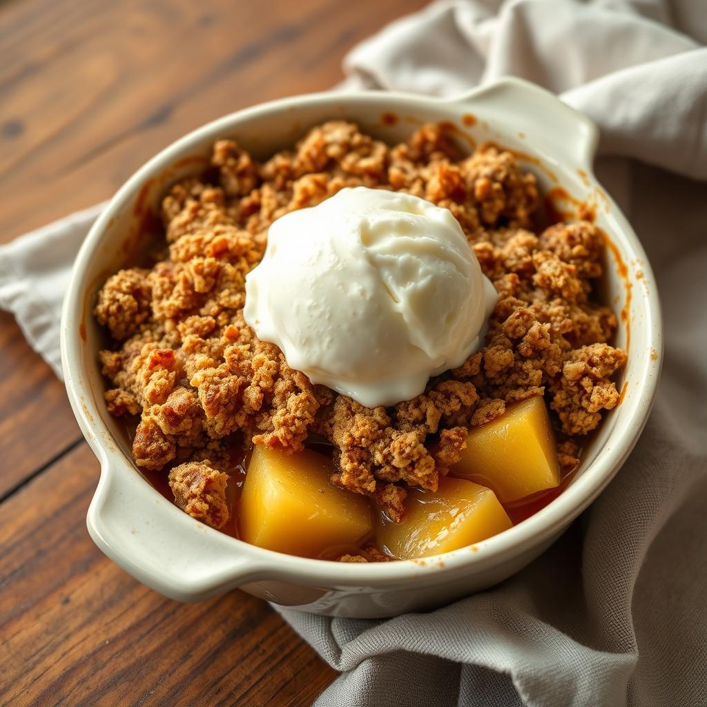 Apfel-Crumble