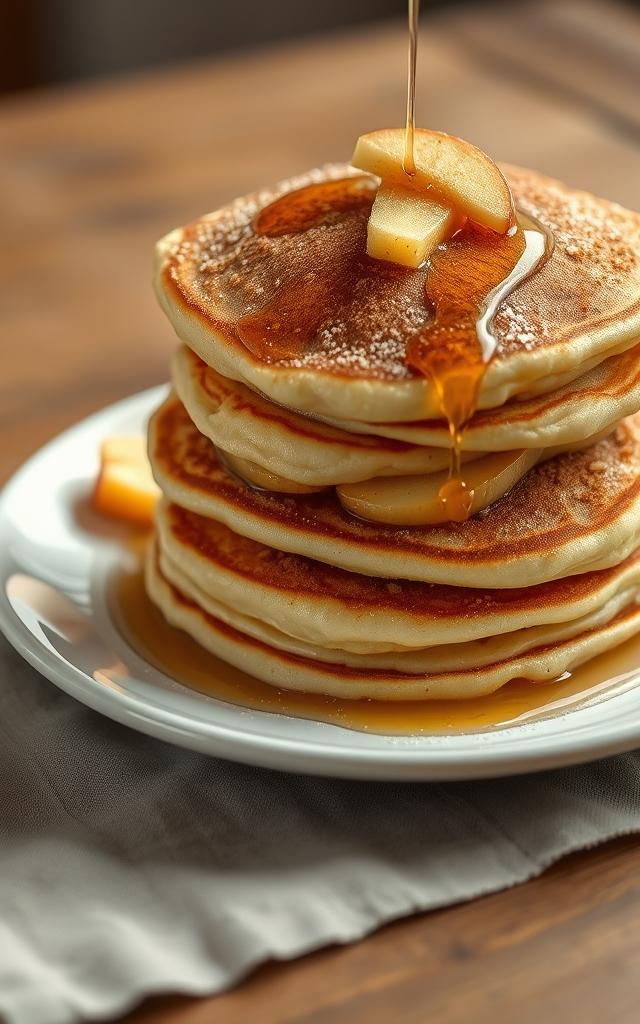 Apple Cinnamon Pancakes