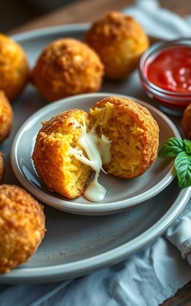 Arancini – Gefüllte Reisbällchen
