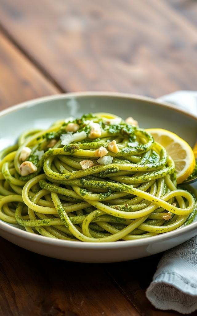 Bärlauch-Pesto-Pasta