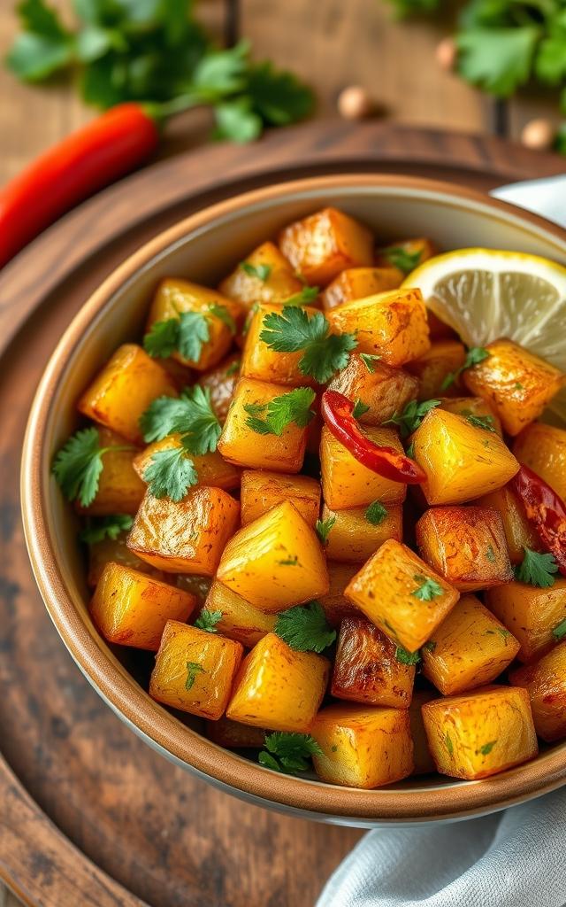 Lebanese Spicy Potatoes