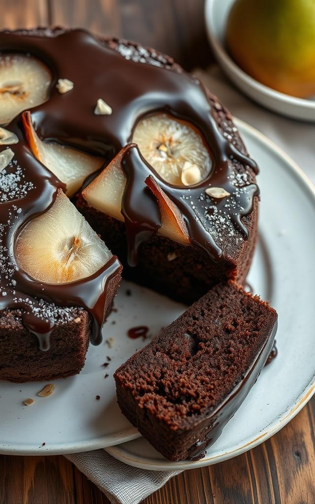 Chocolate Pear Cake