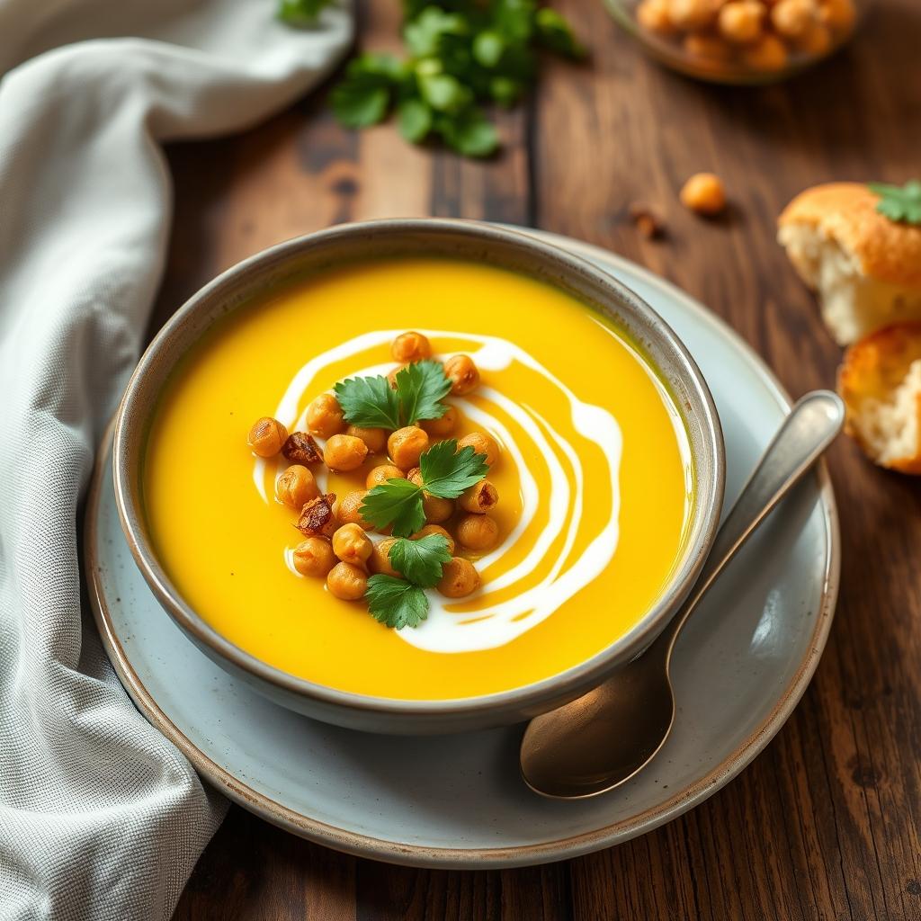 Blumenkohl-Kokos-Suppe