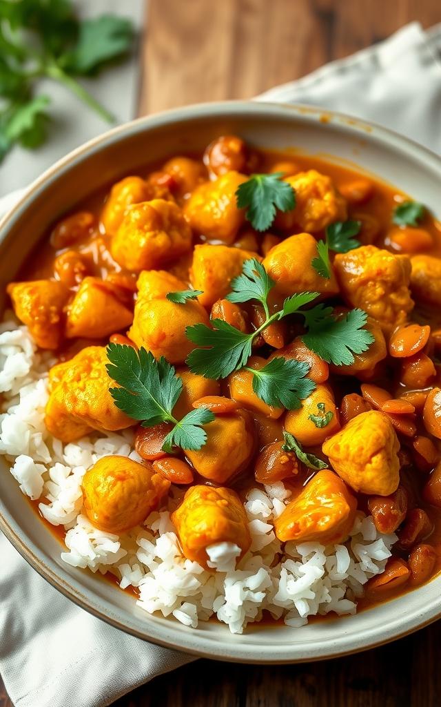 Cauliflower Lentil Curry