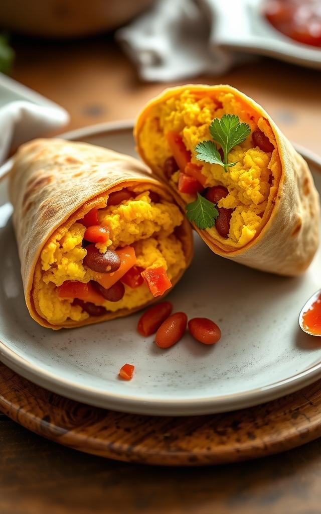 Loaded Breakfast Burrito