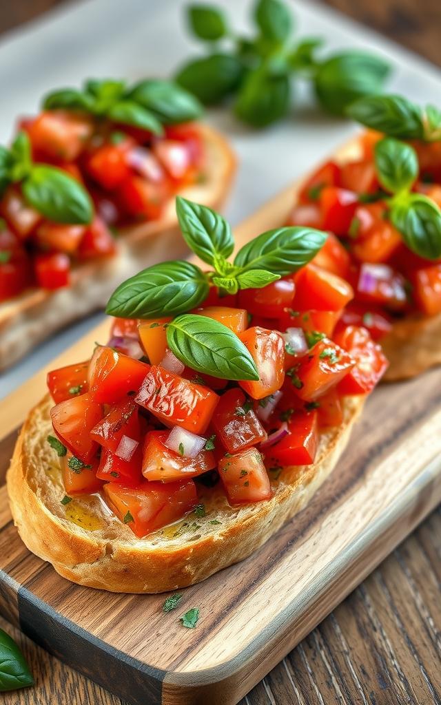 Bruschetta mit Tomaten