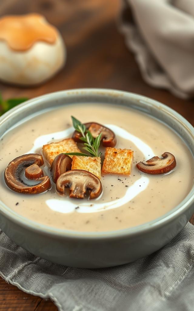 Creamy Mushroom Soup