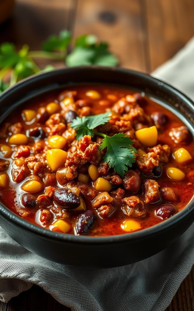 Rauchiges Chili sin Carne
