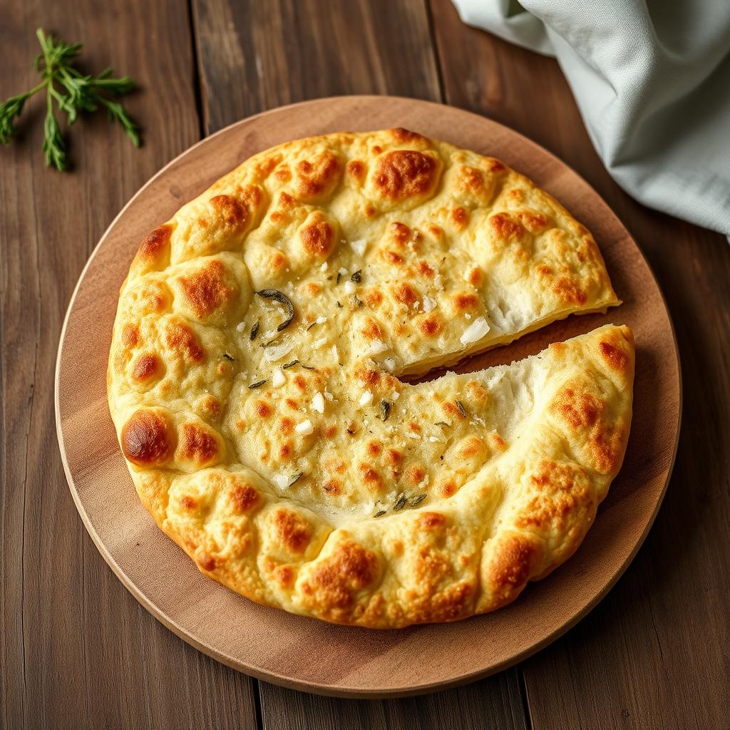 Cottage-Cheese-Fladenbrot