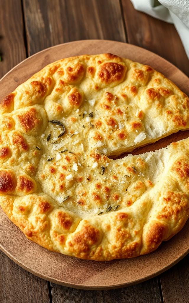 Cottage-Cheese-Fladenbrot