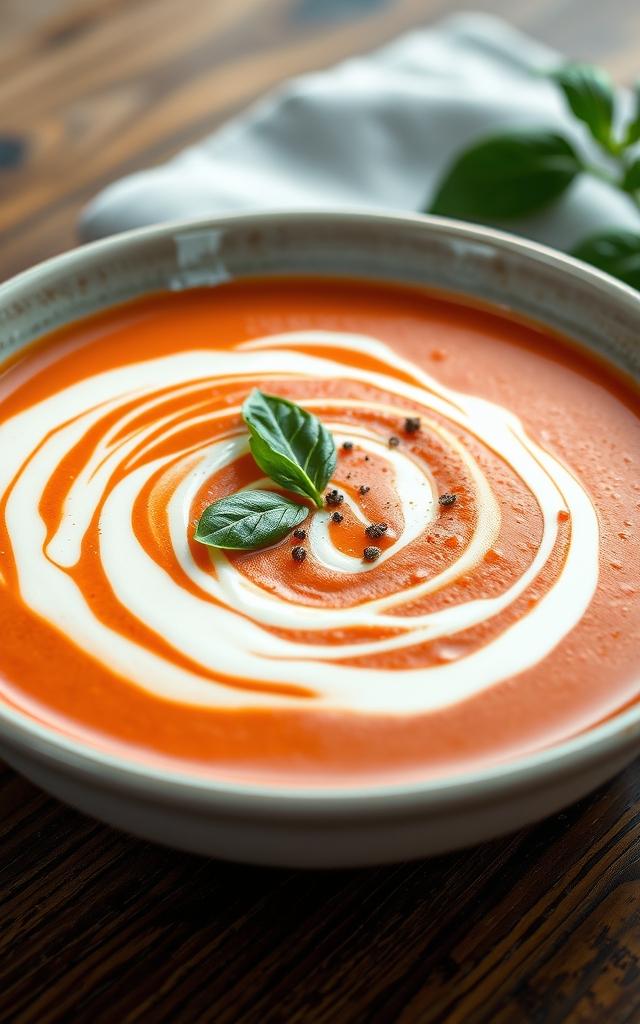 Cremige Tomatensuppe