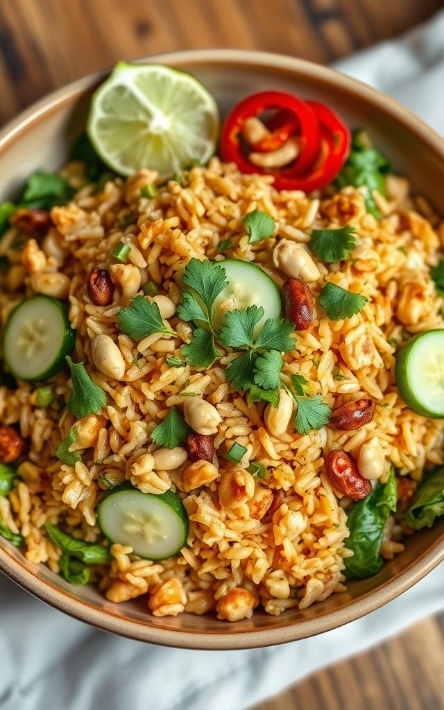 Crispy Rice Salad