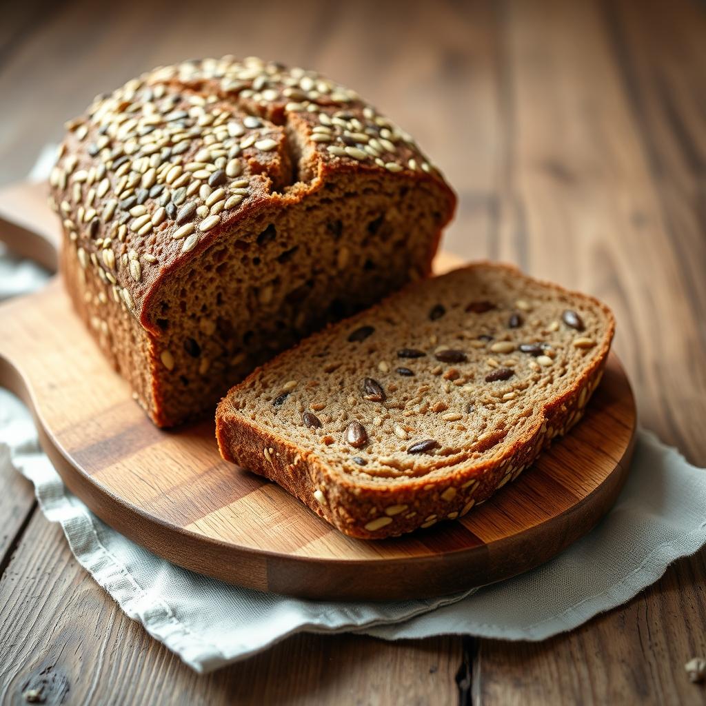 Dinkel-Vollkornbrot mit Saaten