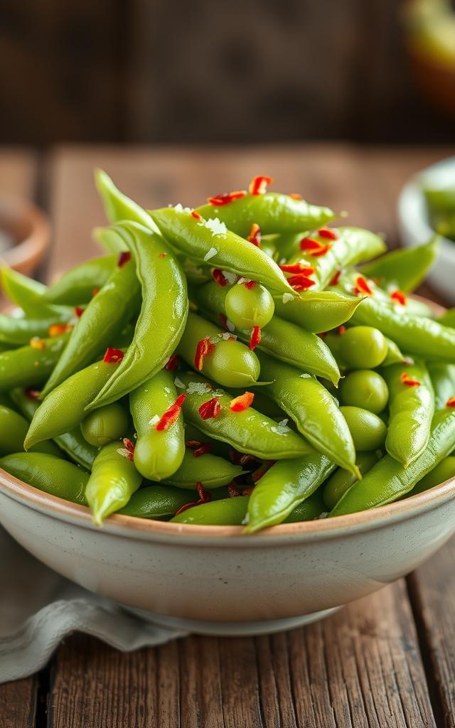 Salted Edamame