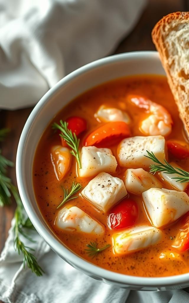Mediterrane Fischsuppe