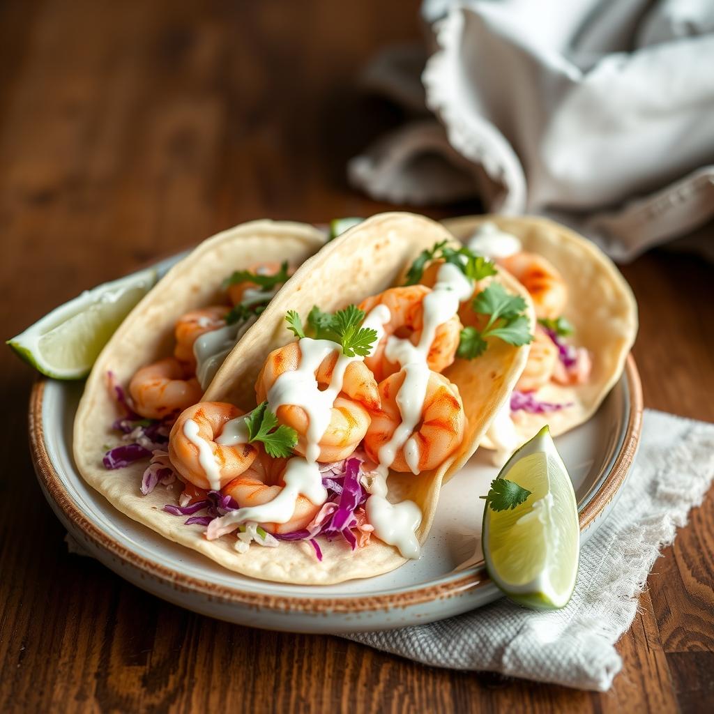 Lime Shrimp Tacos