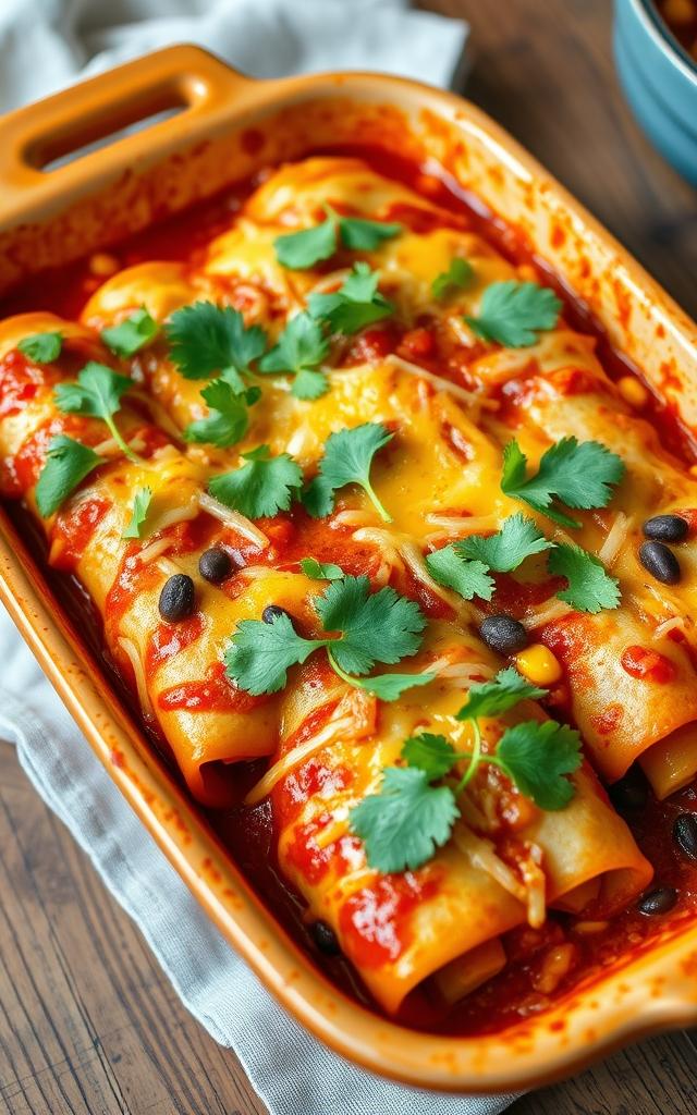Veggie Enchiladas