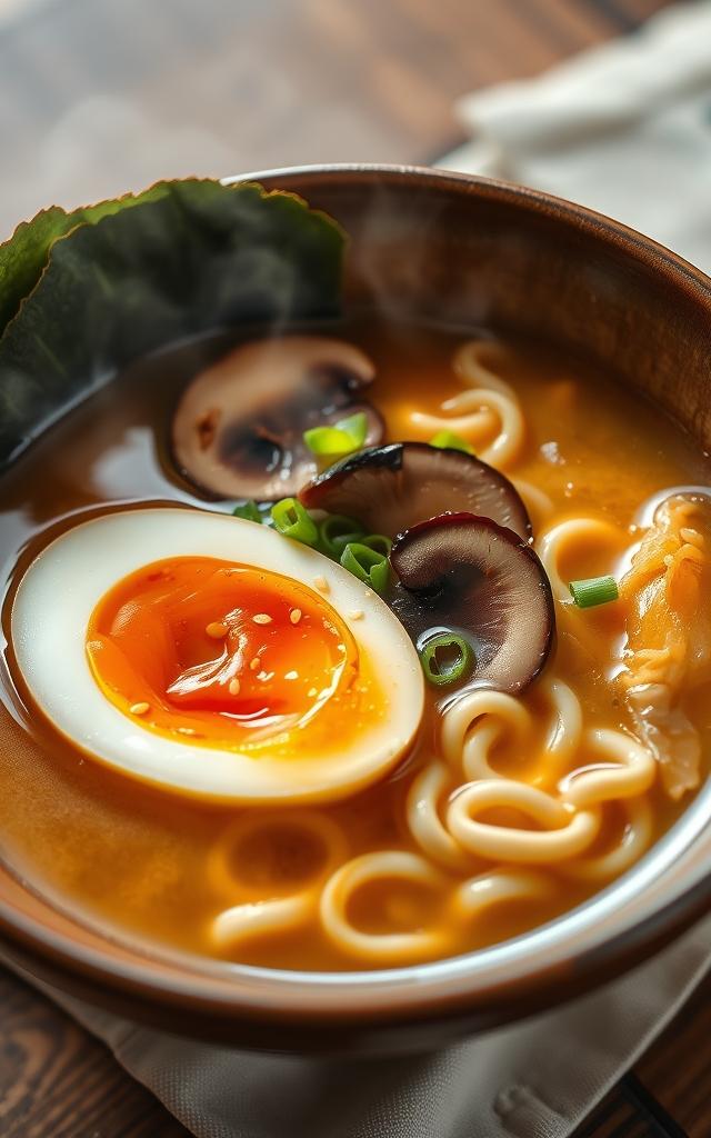 Gemüse-Miso-Ramen