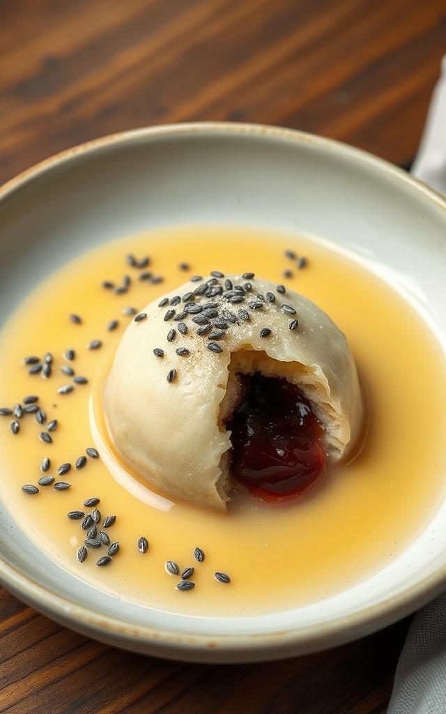 Austrian Sweet Yeast Dumpling