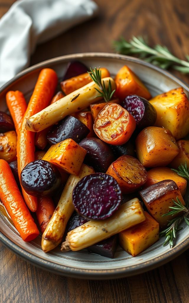 Sheet-Pan Roasted Root Vegetables