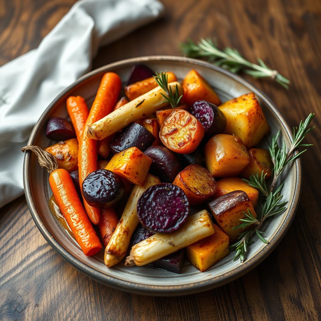 Sheet-Pan Roasted Root Vegetables