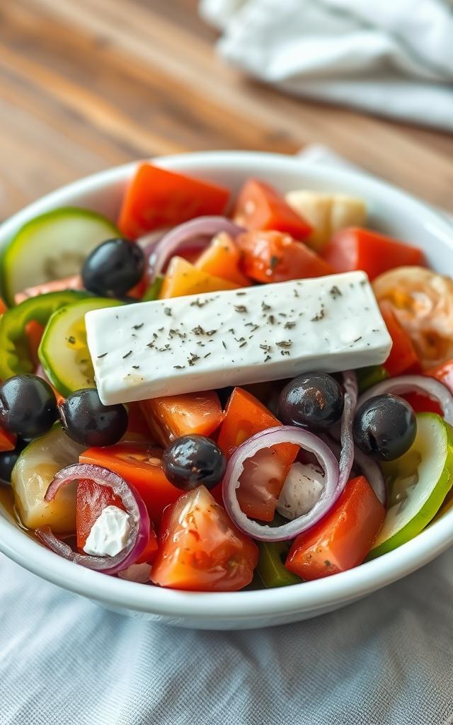 Griechischer Bauernsalat (Horiatiki)