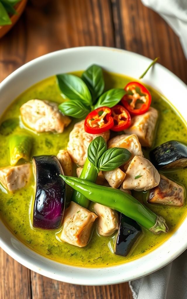 Green Thai Chicken Curry