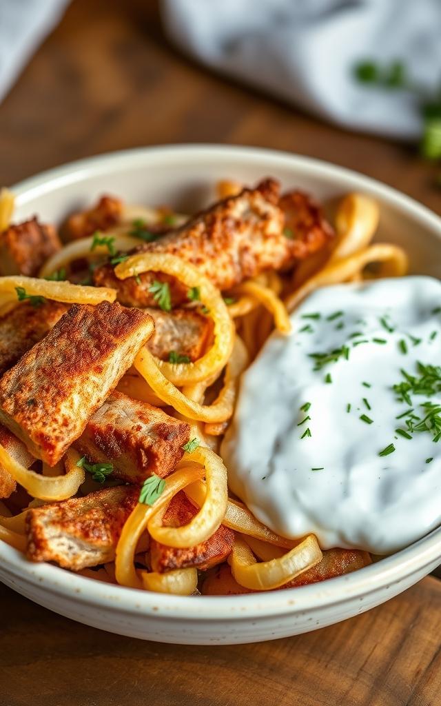 Greek Gyros Skillet