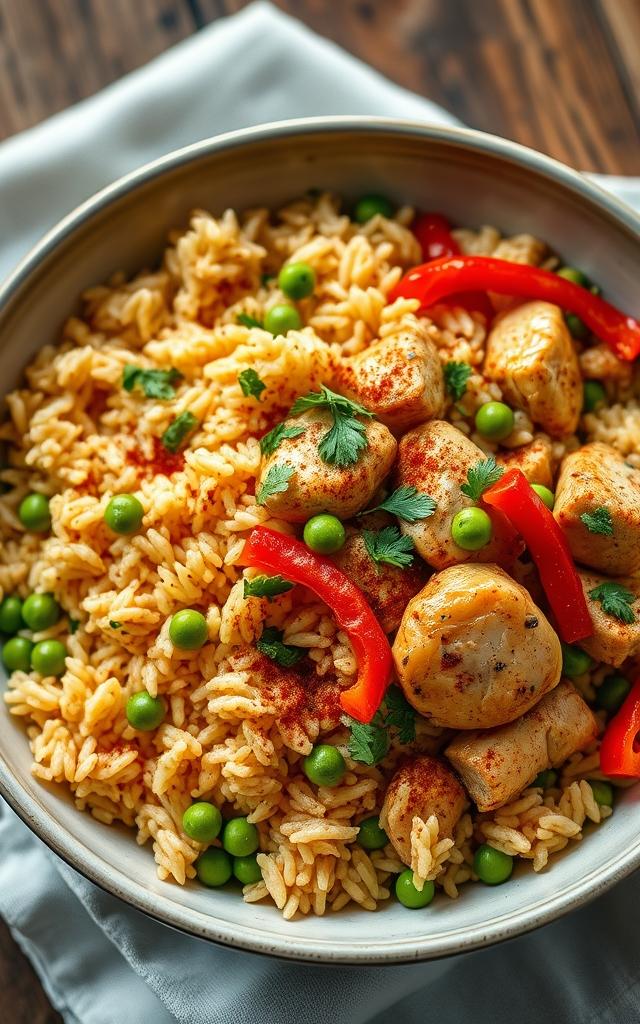 One-Pot Chicken and Rice