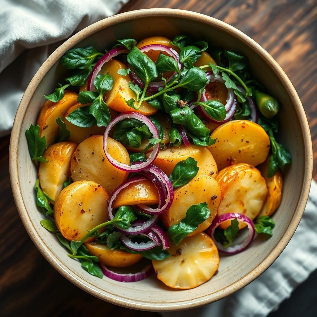Potato and Rocket Salad