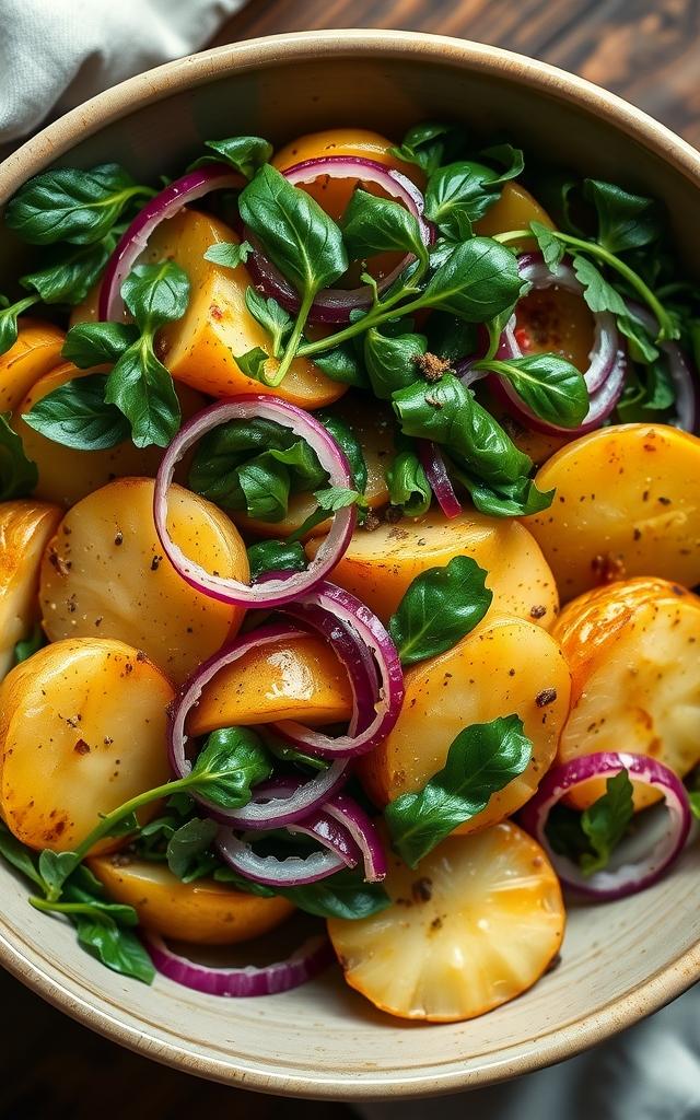 Potato and Rocket Salad