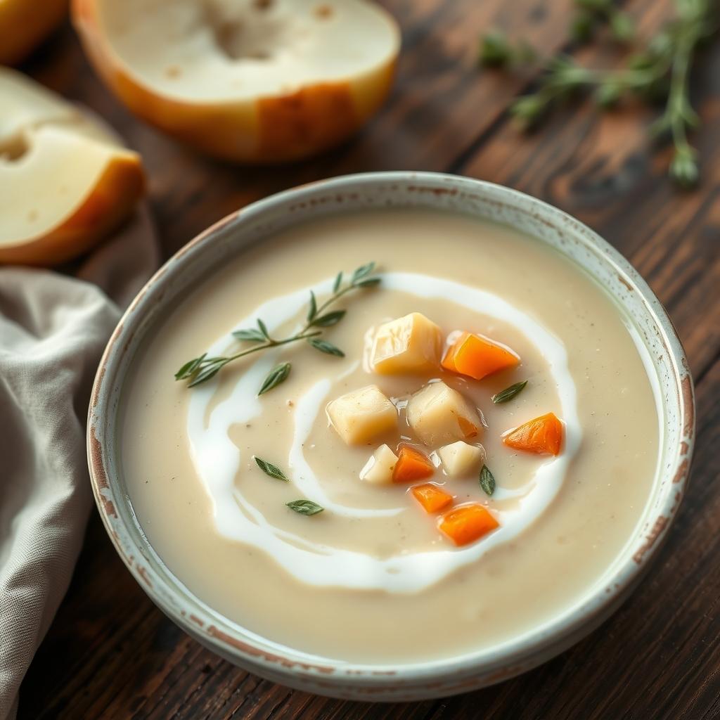 Creamy German Potato Soup