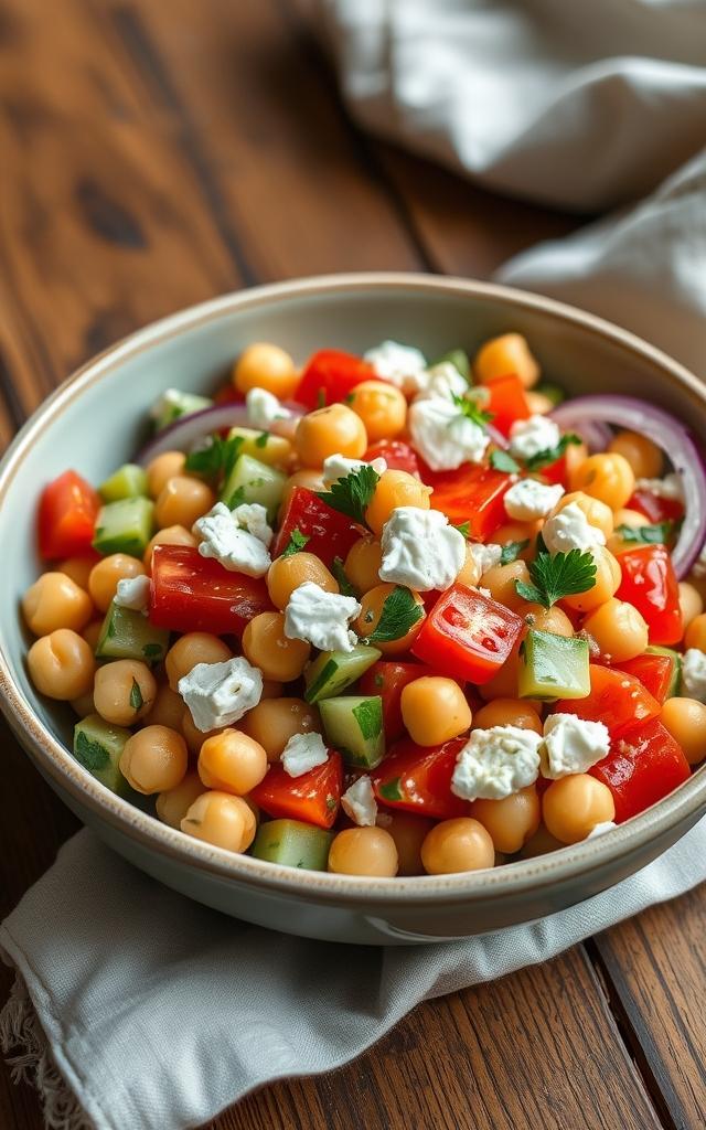 Quick Chickpea Salad