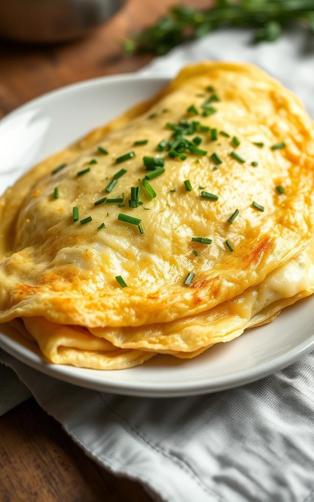 Fluffy Herb Omelette