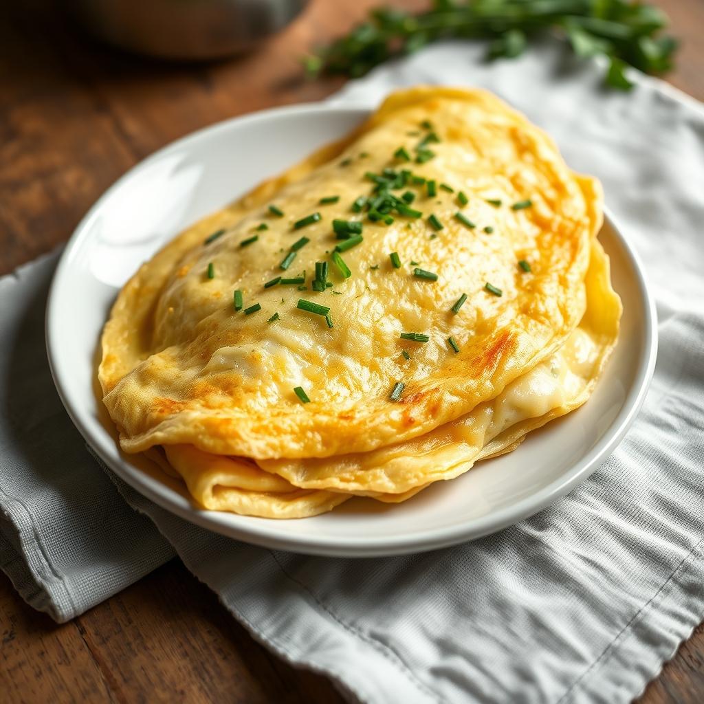 Fluffy Herb Omelette
