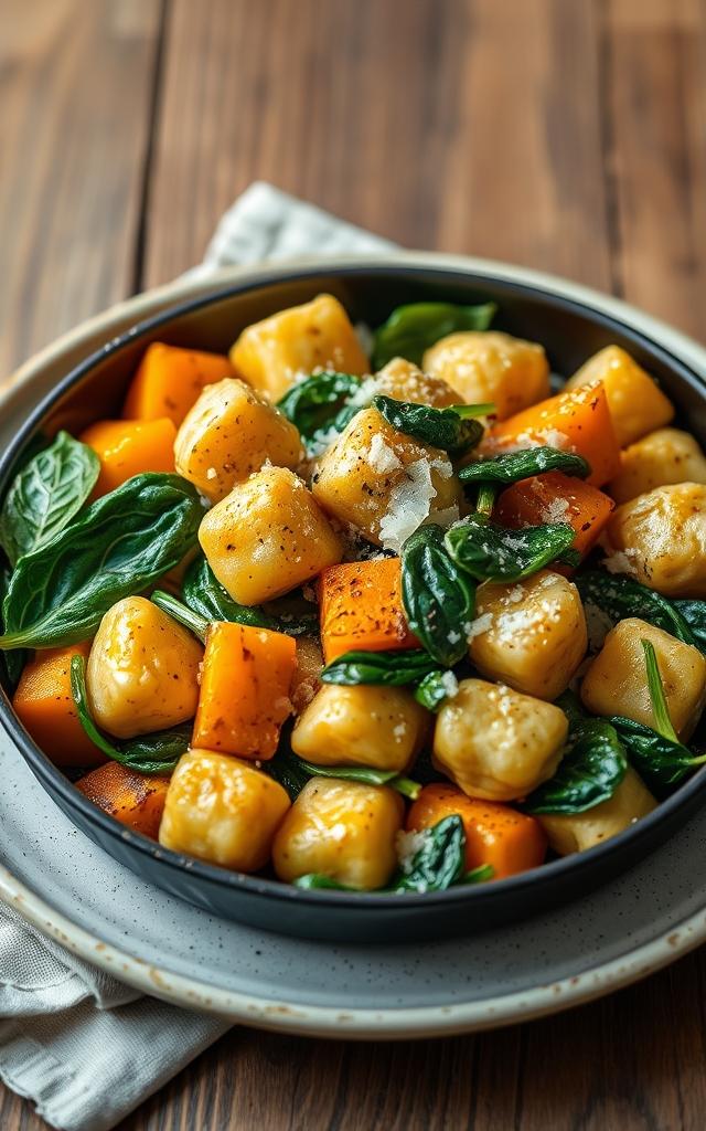 Pumpkin Gnocchi Skillet