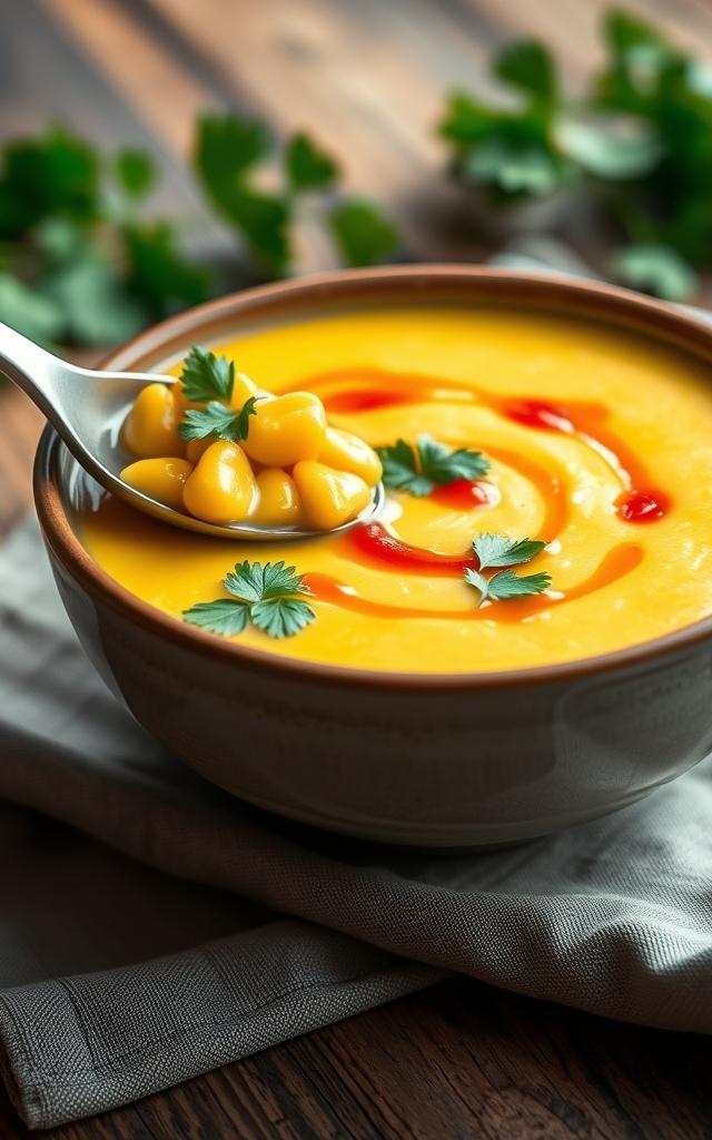 Creamy Sweetcorn Soup