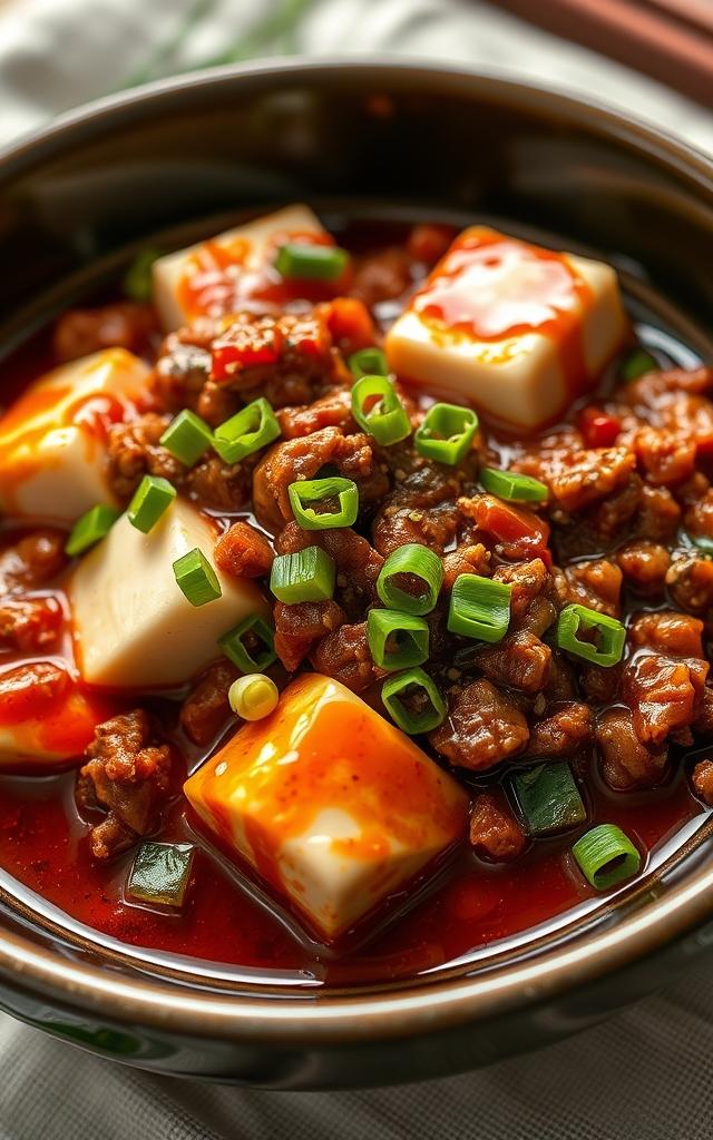 Mapo Tofu mit Sichuanpfeffer