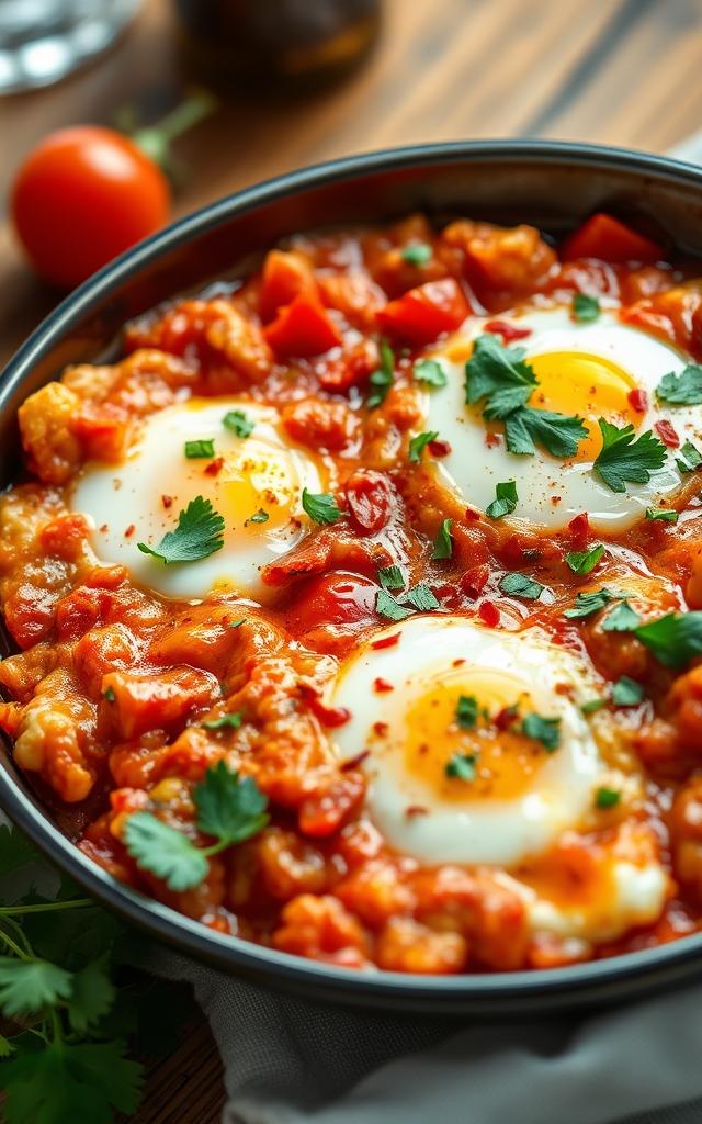 Menemen – Turkish Scrambled Eggs with Tomatoes