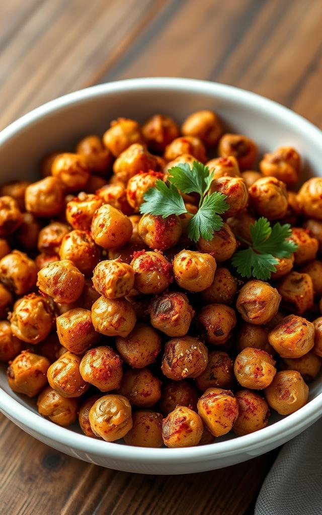 Crispy Roasted Chickpeas