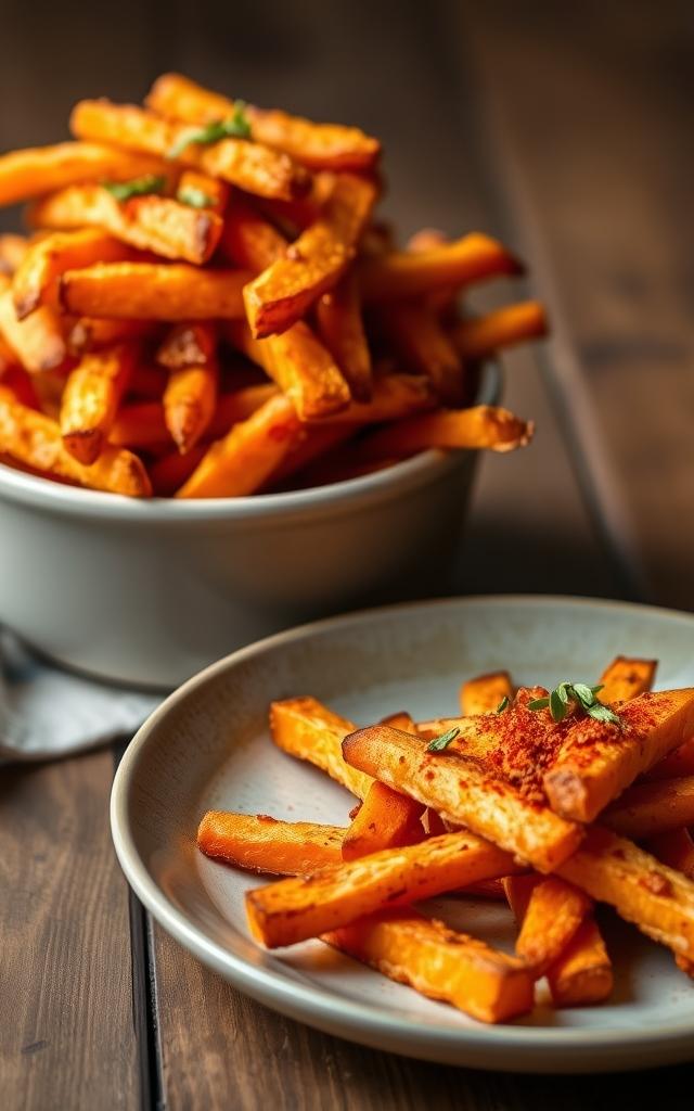 Crispy Baked Sweet Potato Fries