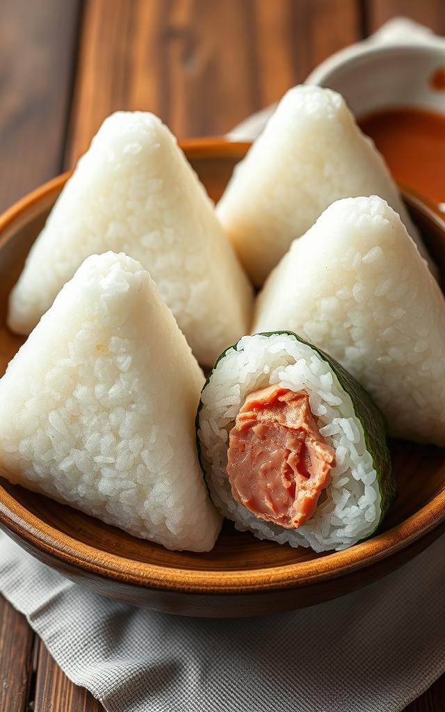 Stuffed Onigiri Rice Balls