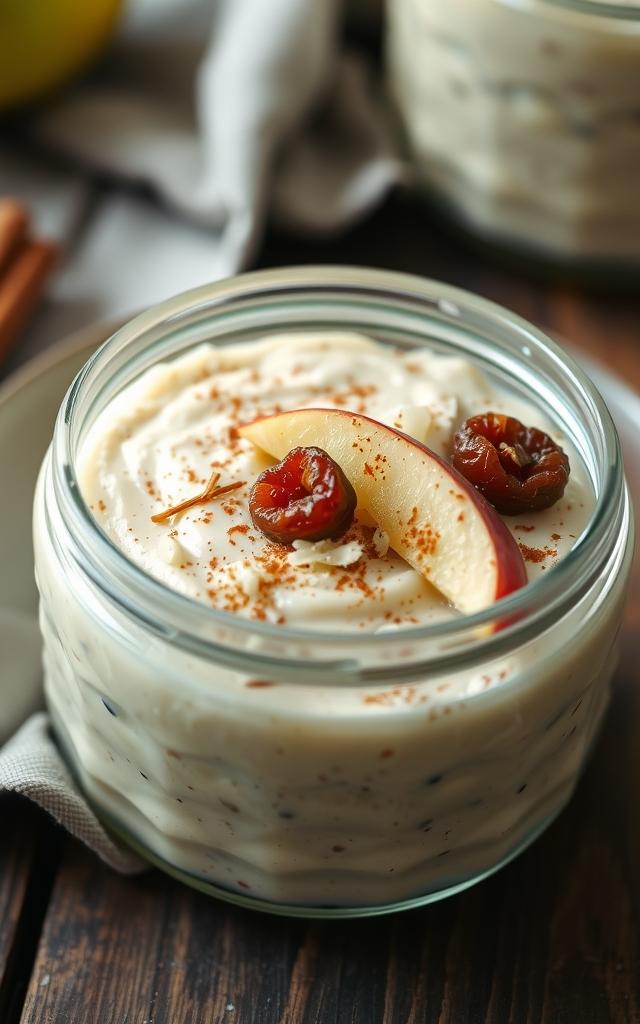 Apple Cinnamon Overnight Oats