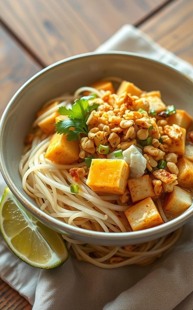 Pad Thai mit Tofu