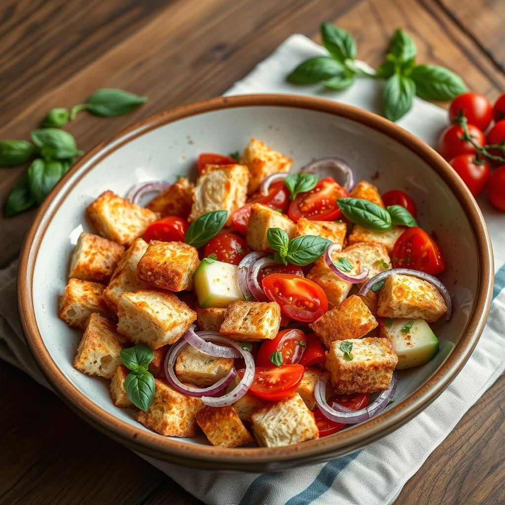 Tuscan Panzanella Bread Salad